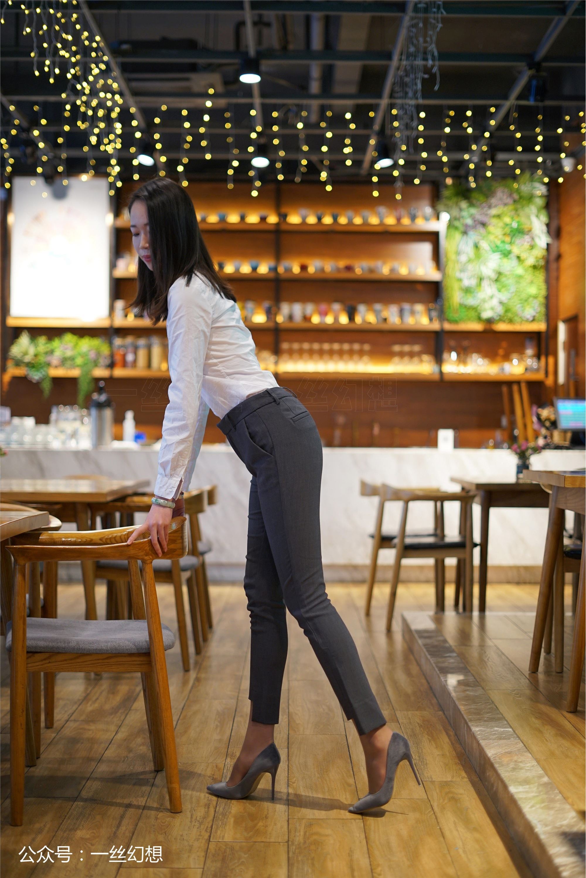 高丝女子图鉴 袜小喵×一丝幻想 NZ036 茜茜